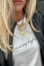 Paris Is My Boyfriend Baby Tee