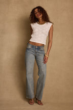 April White Lace Top