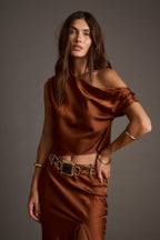 Alaina Cinnamon Top