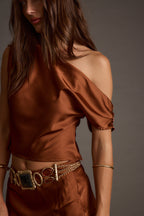 Alaina Cinnamon Top