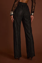 Ambrose Black Lace Pull On Pants