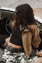 Scout Black Braided Belt