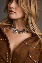 Bailey Gold and Silver Statement Necklace