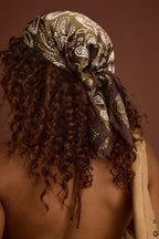 Bandit Olive Paisley Scarf