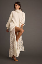 Odessa White Lace Maxi Skirt