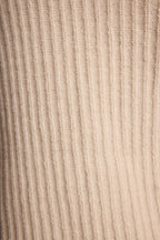 Blanc Cream Off the Shoulder Sweater