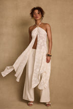Bruma Ivory Flyaway Top