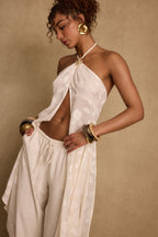 Bruma Ivory Flyaway Top