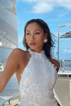 Banks Silver Pearl Statement Earrings