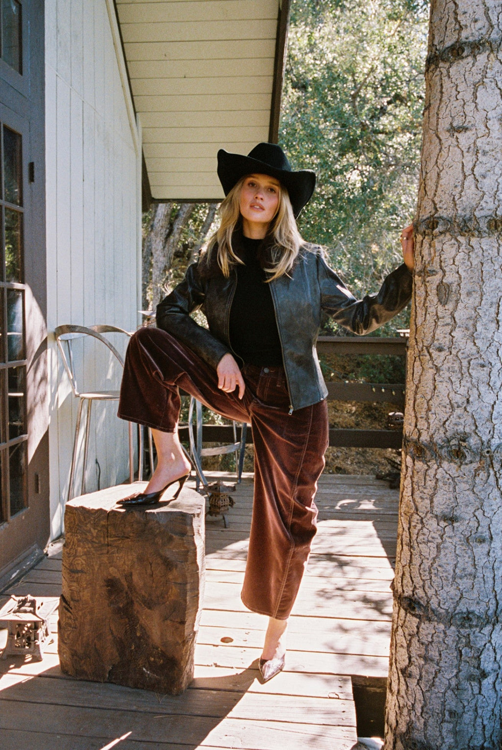 Beckett Espresso Vegan Leather Jacket