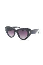 Bienvenue Black Bold Sunglasses