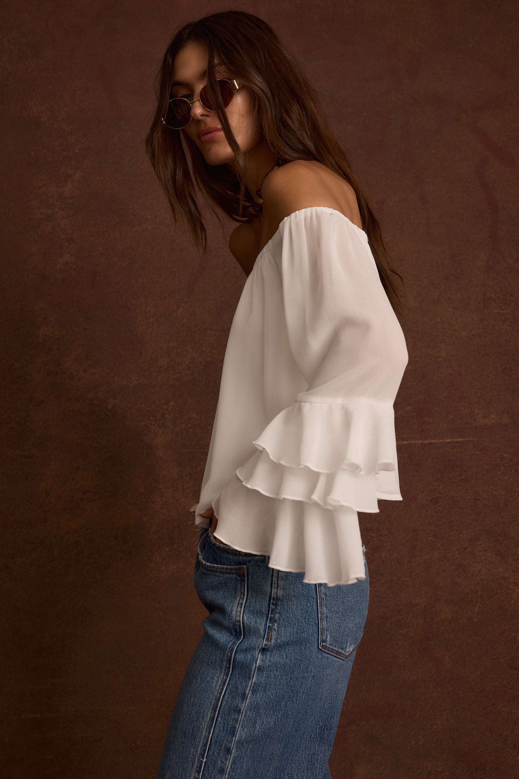 Brinley Off Shoulder Blouse