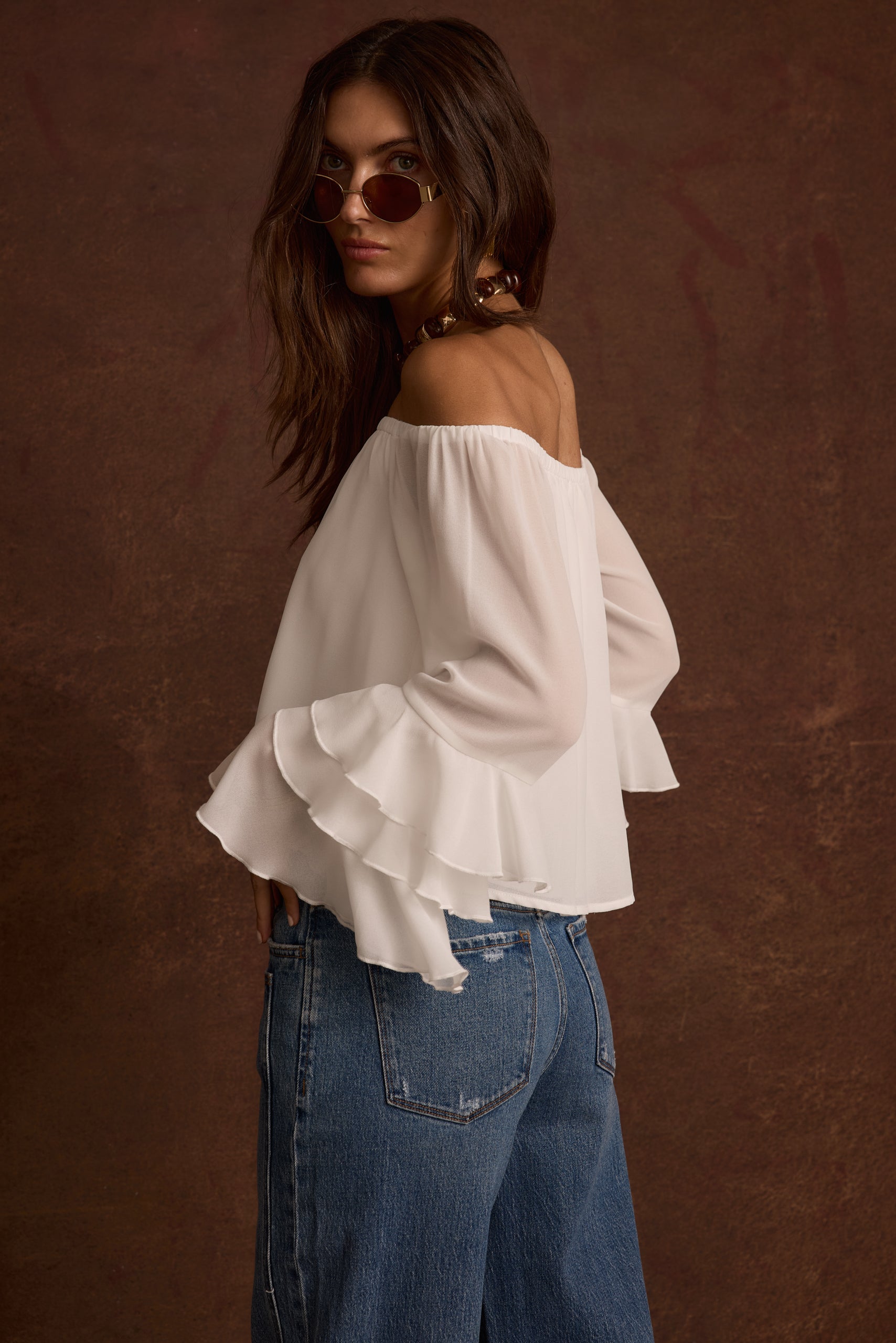 Brinley Off Shoulder Blouse