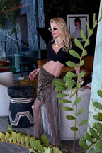 Briosa Black Crop Top