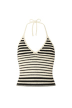 Carla Striped Halter Top