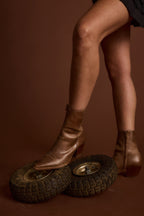 Caty Vintage Tan Boot