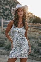 Cosmopolitan Sequin Mini Dress