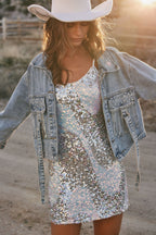 Cosmopolitan Sequin Mini Dress