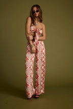Cubana Rust Satin Pants