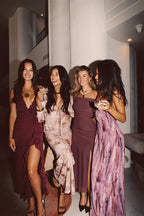 Odette Mocha Mesh Maxi Dress