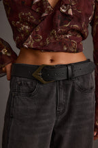 Calder Black Interchangeable Buckle Belt