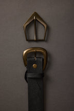 Calder Black Interchangeable Buckle Belt