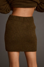 Cedar Sweater Mini Skirt