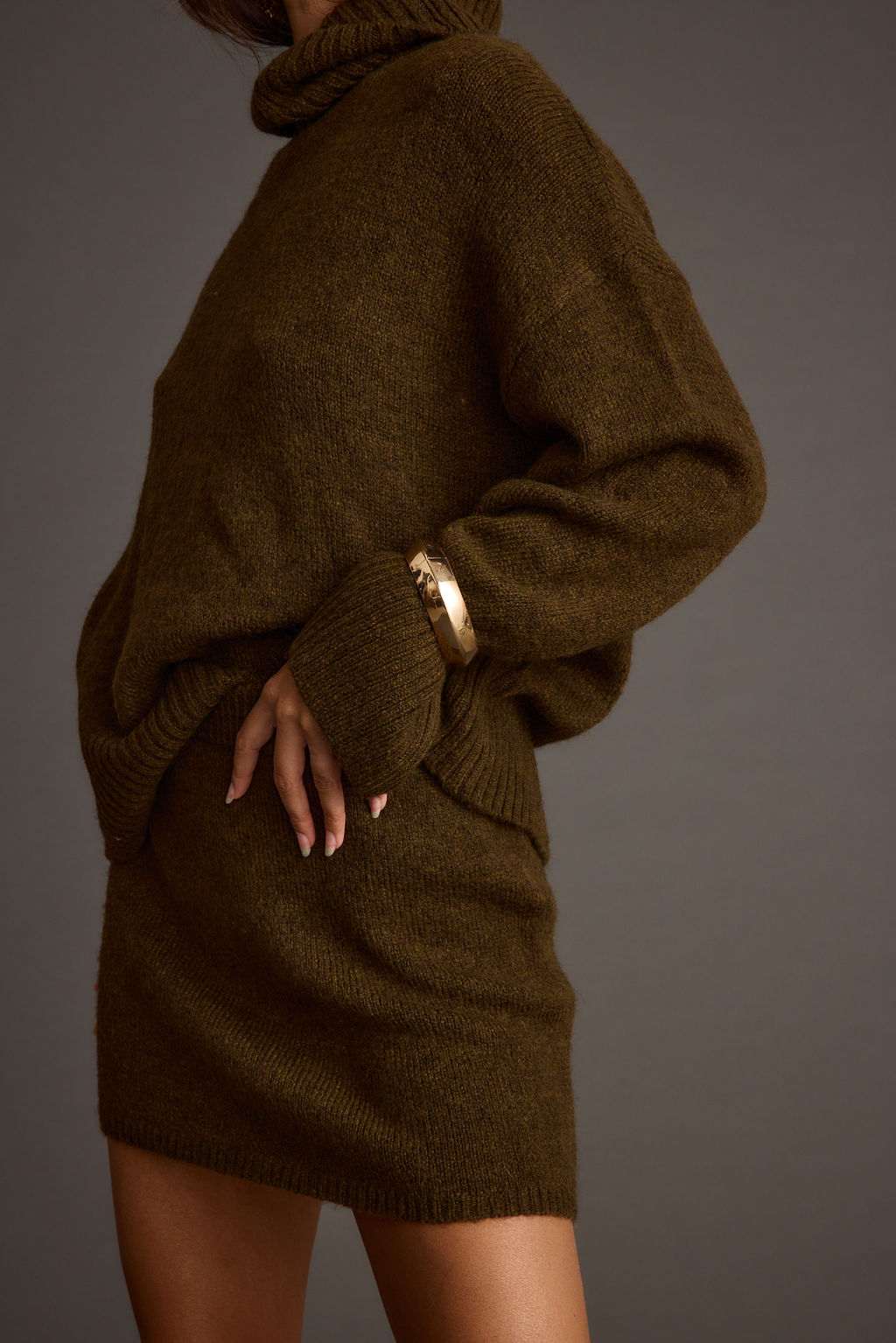 Cedar Sweater Mini Skirt