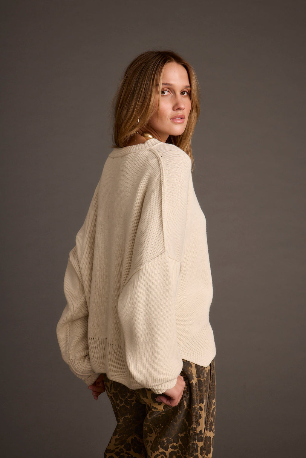 Chelsea Cream Sweater