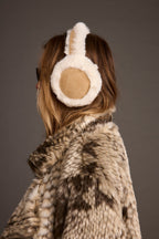 Crystal Ivory Faux Fur Ear Muffs