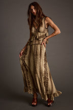 Cynthia Snake Print Tank