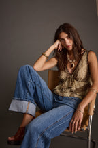 Cynthia Snake Print Tank