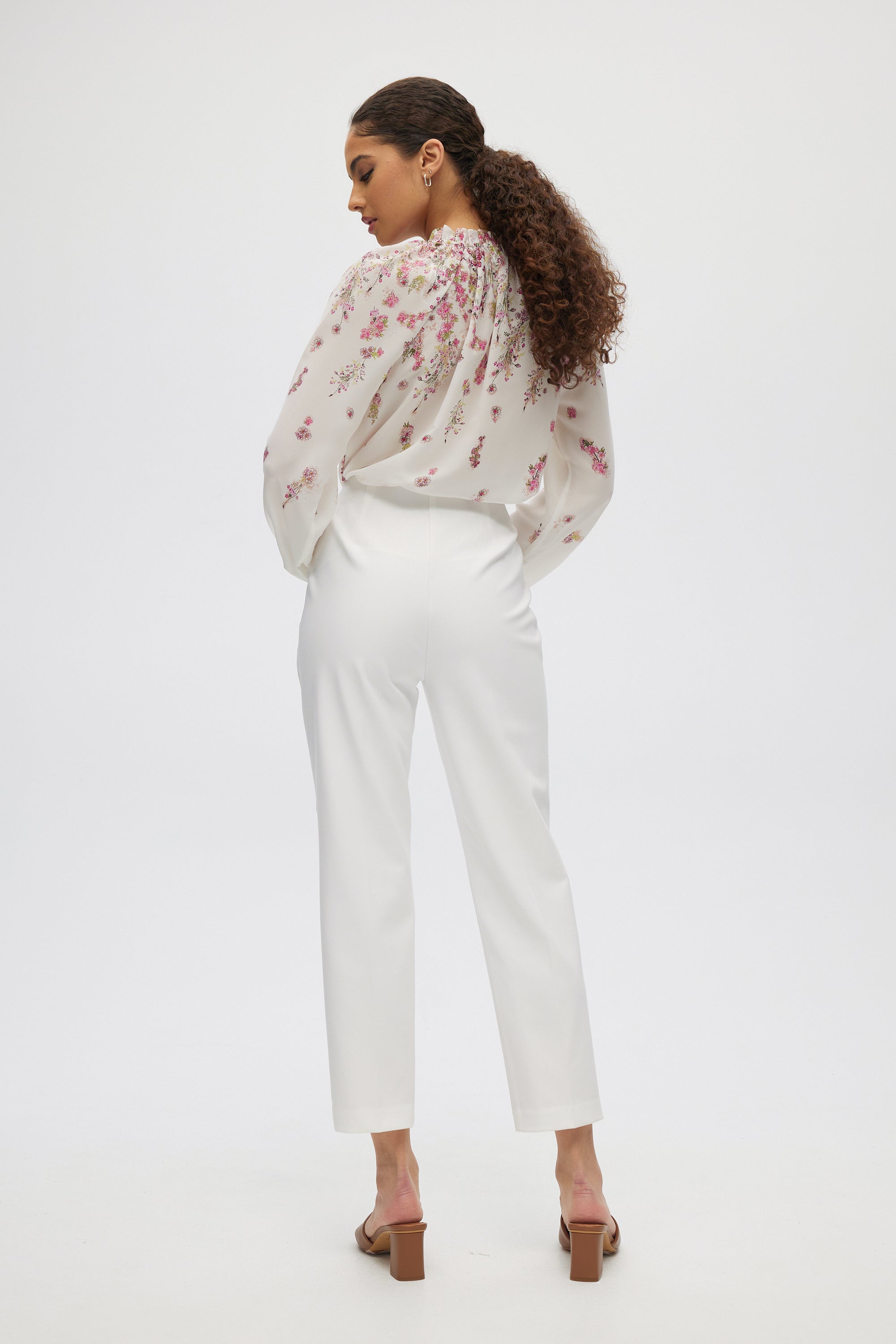 White Pull-on Pants
