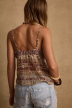Delia Printed Tank Top