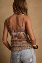 Delia Printed Tank Top