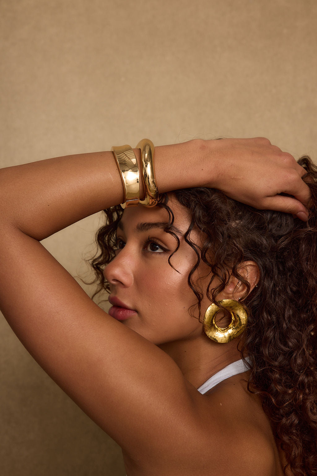 Elisa Gold Bangle Set