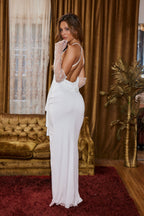 Elza Cowl Neck Maxi Dress