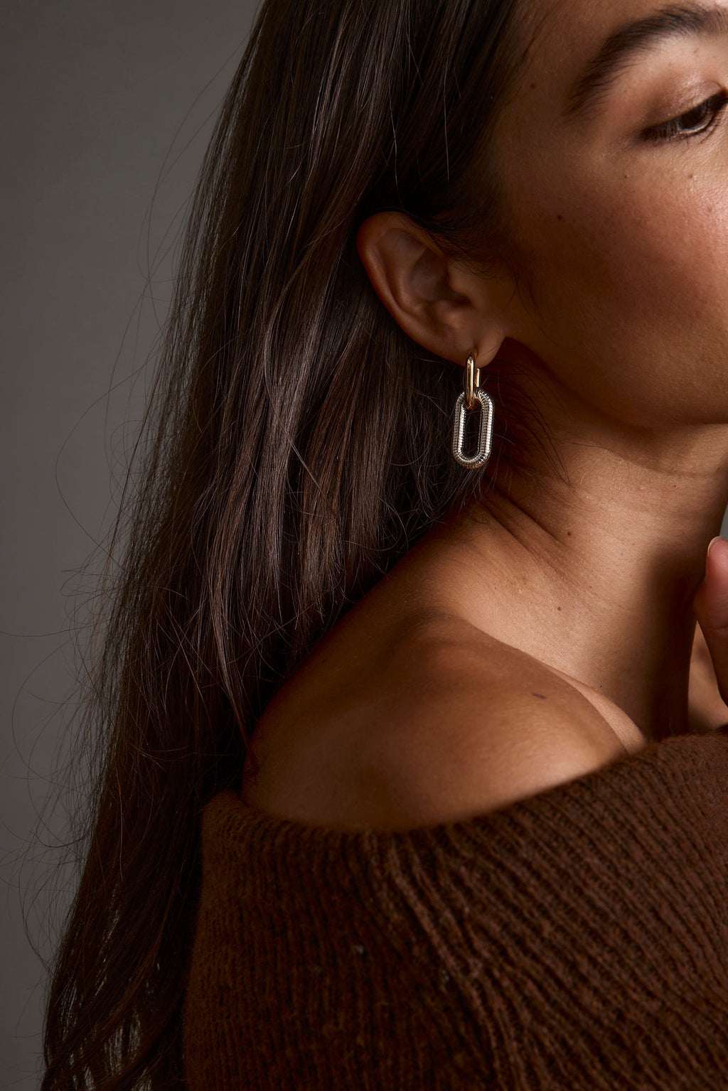 Elsie Mixed Metal Earrings