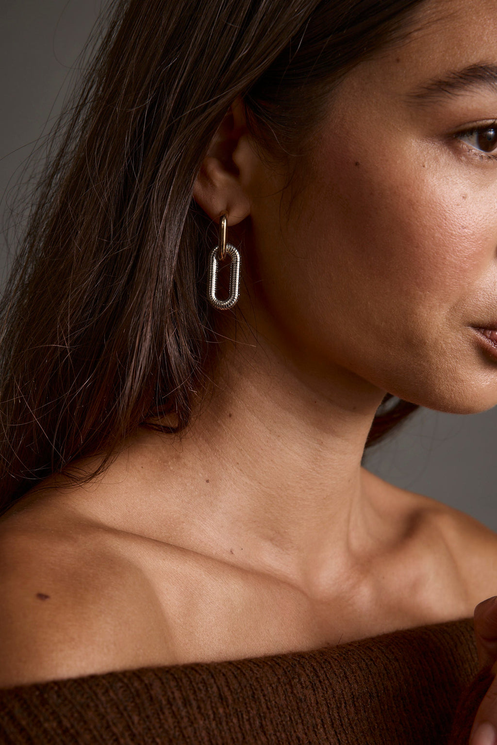 Elsie Mixed Metal Earrings