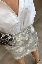 Grace Vintage Pearl Drop Chain Belt