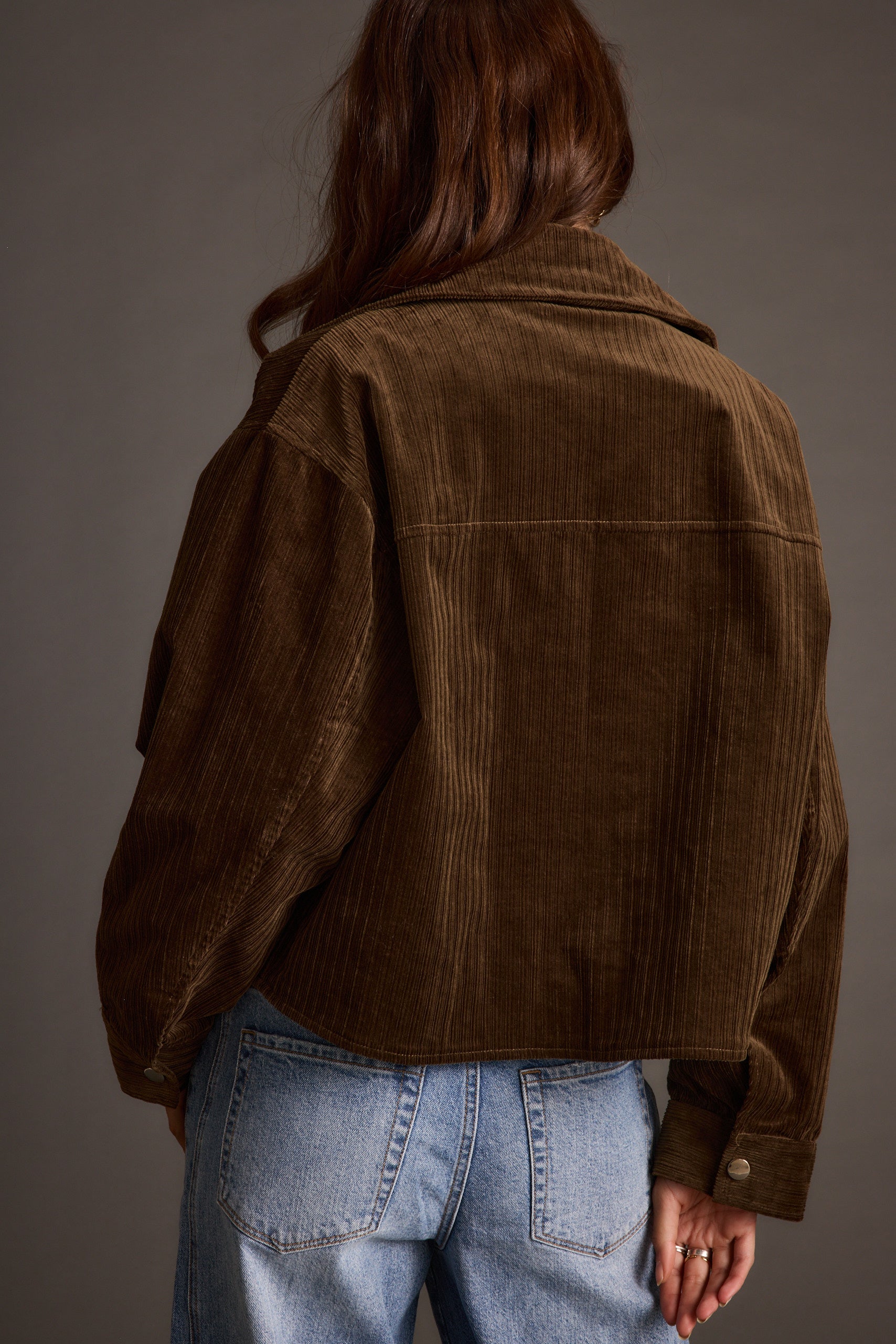 Gramercy Mocha Corduroy Jacket