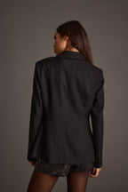 Kori Black Fitted Blazer