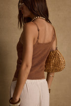 Lucero Bronze Lurex Tank