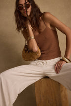 Lucero Bronze Lurex Tank