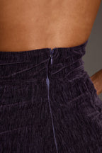 Limelight Midnight Velvet Halter Jumpsuit