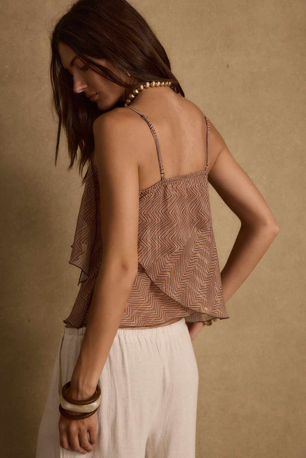 Mariposa Ruffle Cami