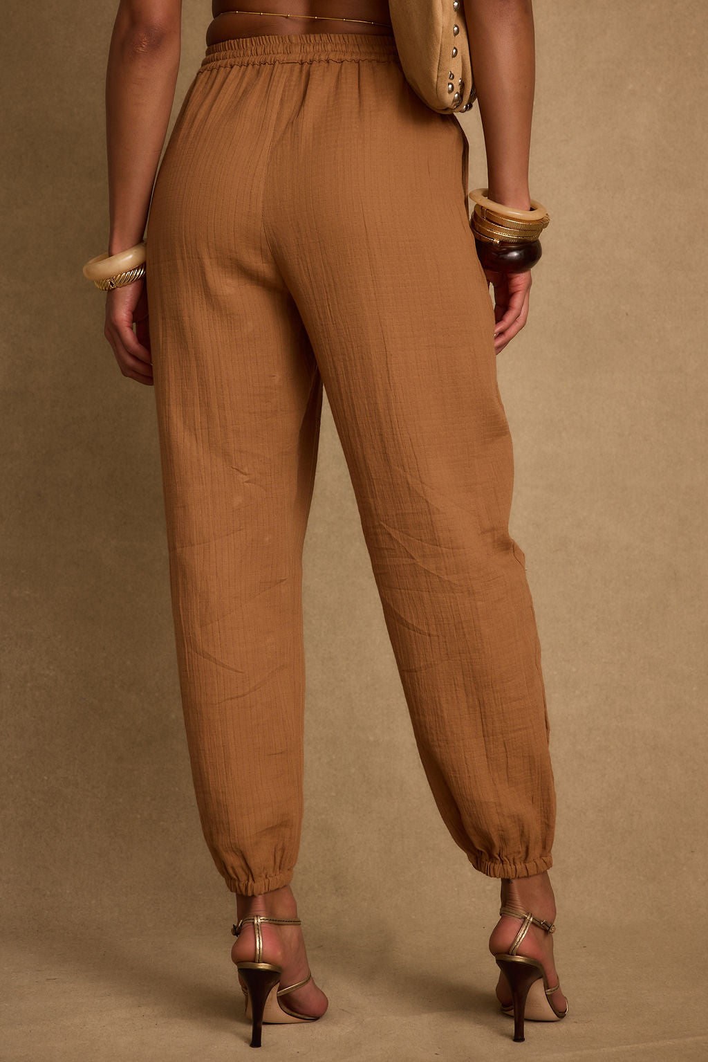 Midsummer Clay Linen Joggers