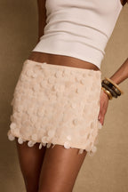 Miramar Blush Payette Mini Skirt