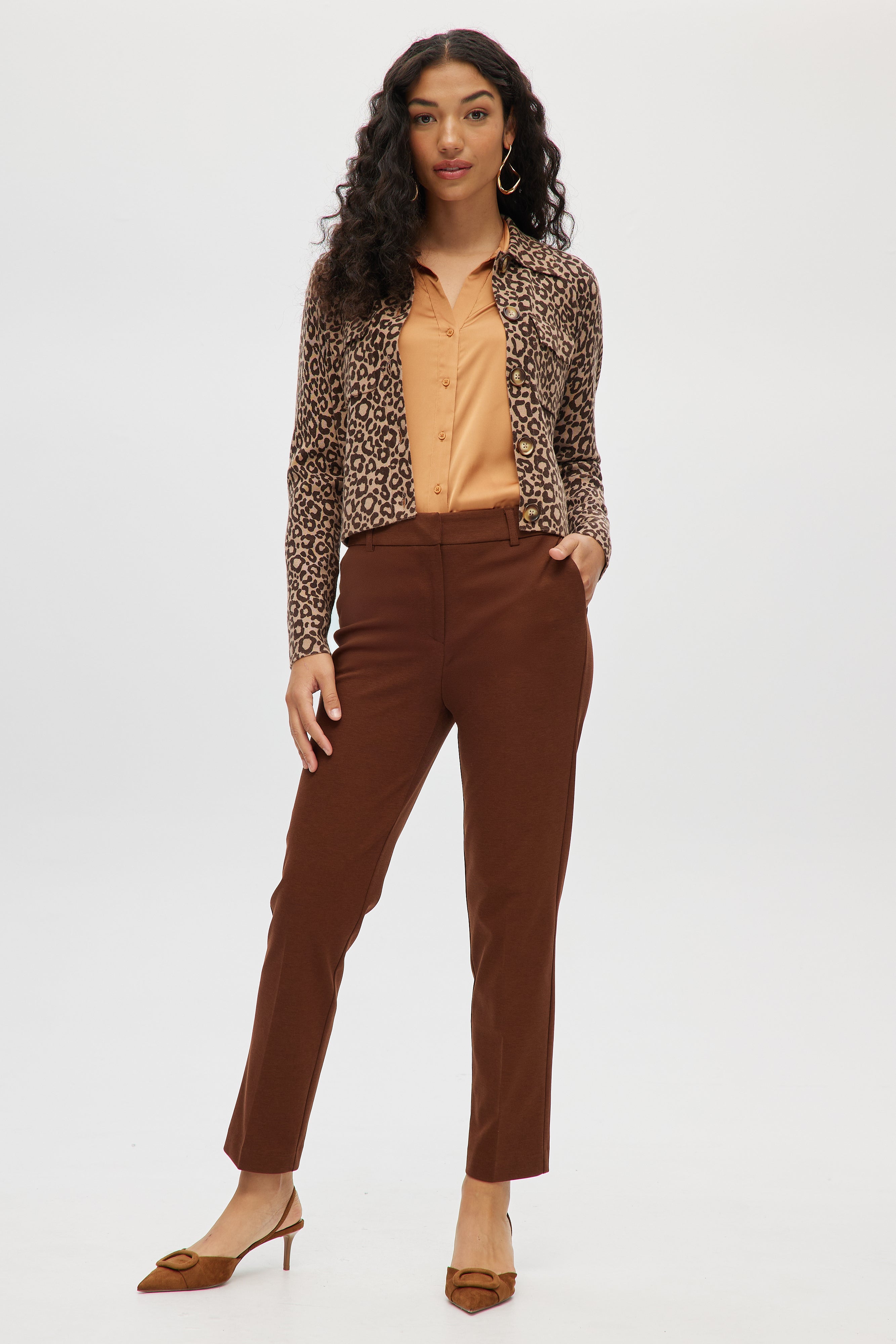 BOXY PRINTED CARDIGAN