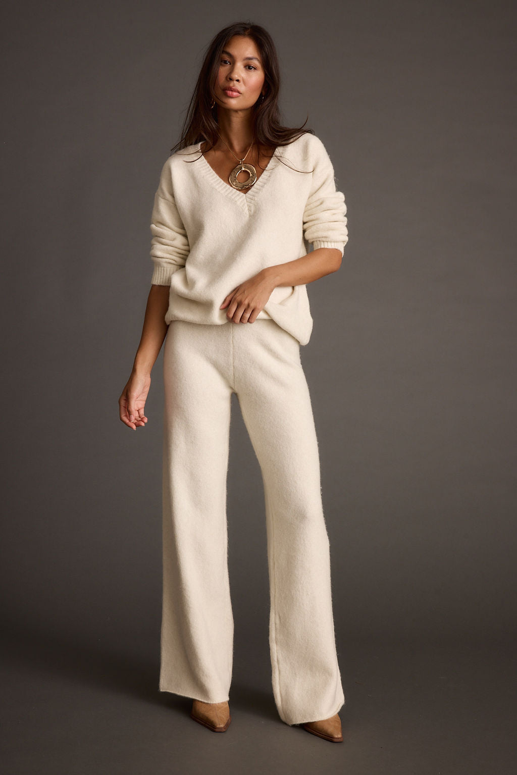 Marin Ivory Sweater Pant